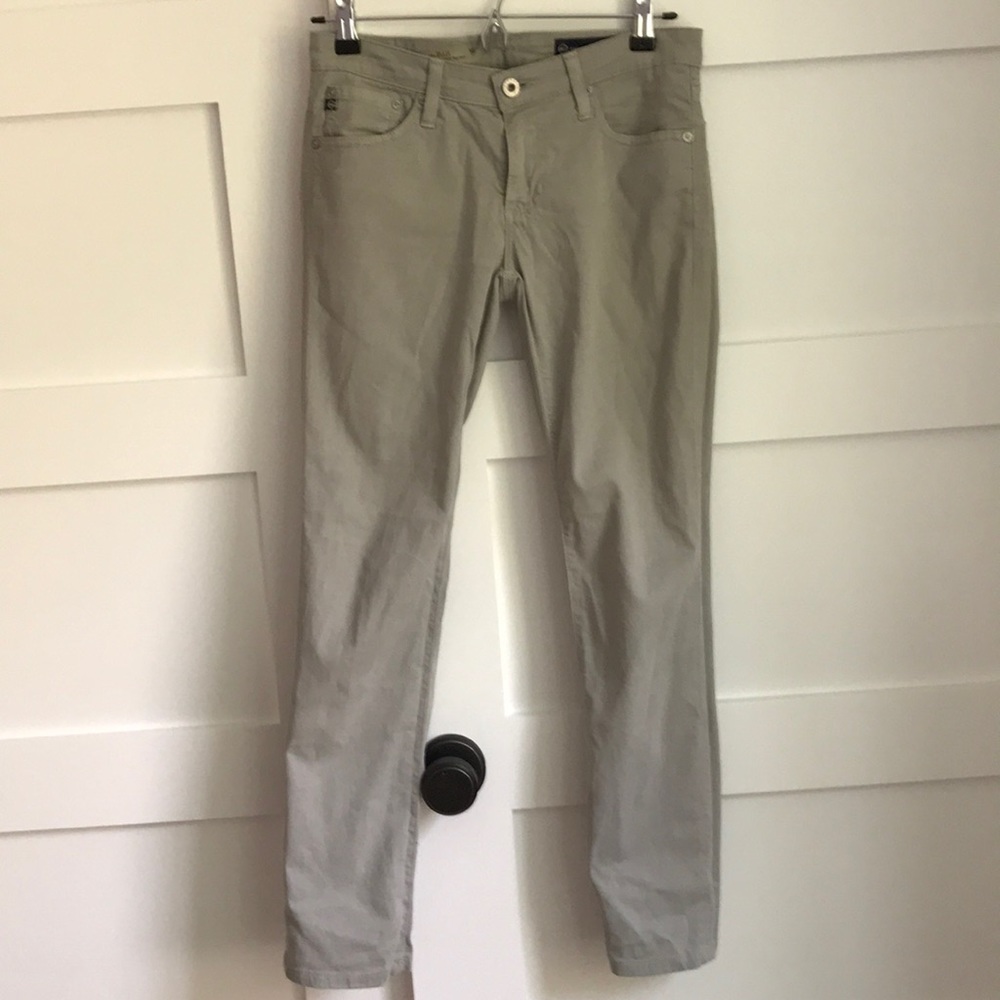 Grey AG Stilt cigarette jean